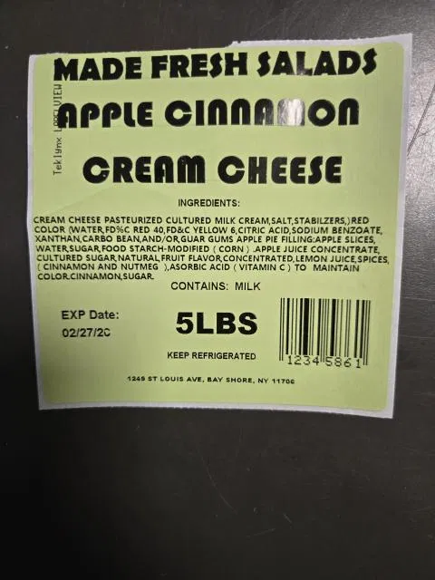 FDA Issues Highest-Level Cream Cheese Recall Over Listeria Contamination