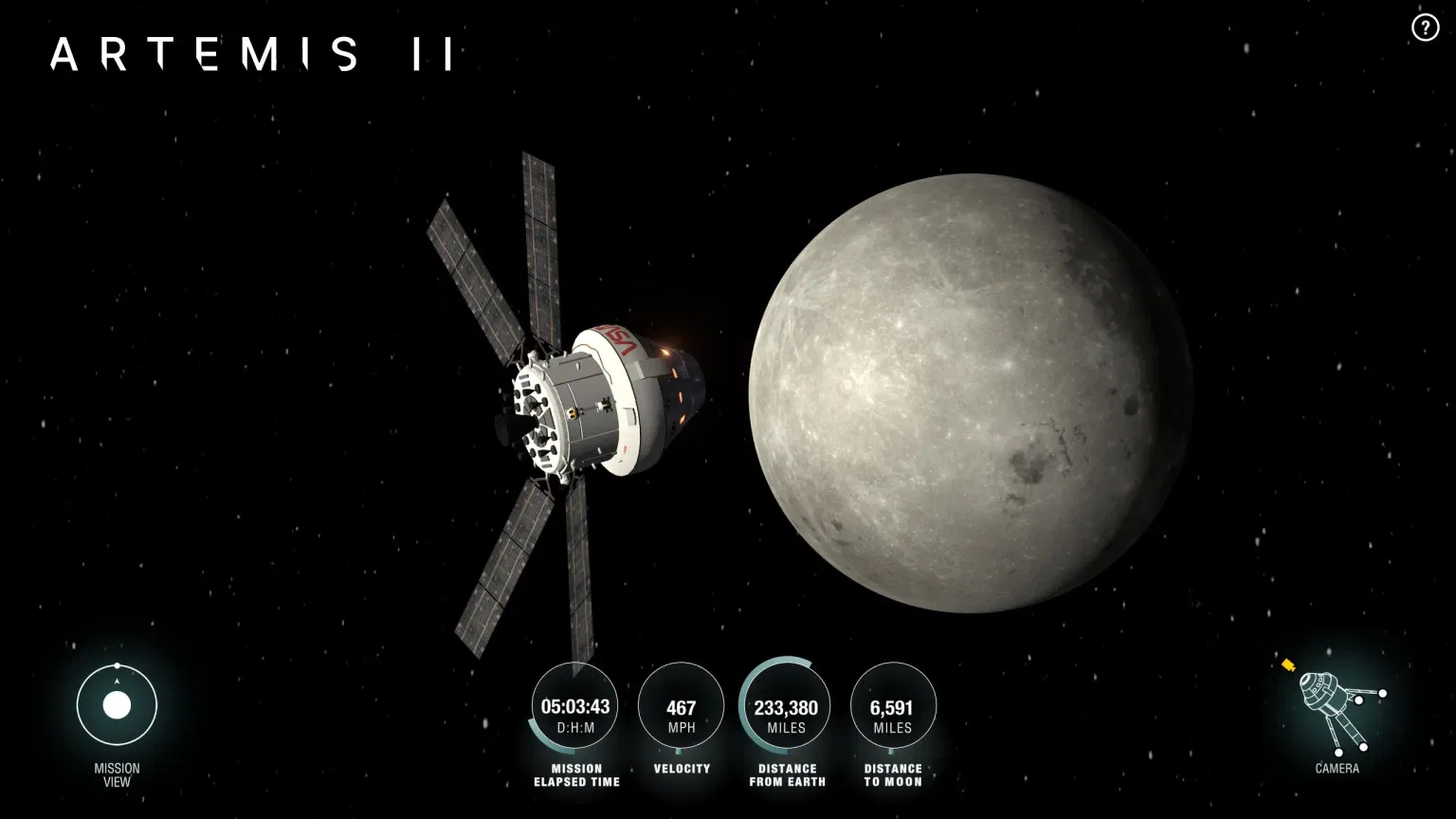 How to Track NASA's Artemis II Mission in Real Time