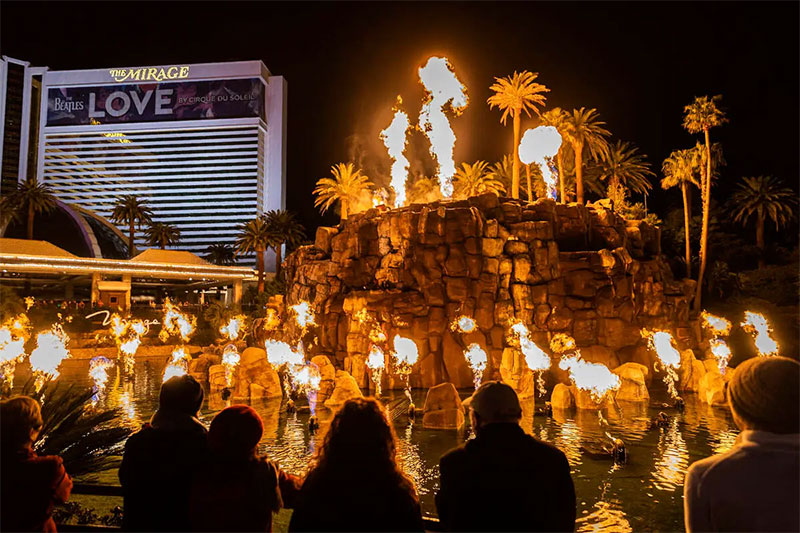 The Mirage Volcano