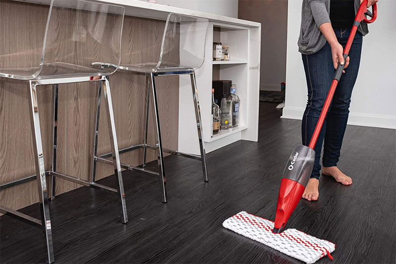 Use A Mop for Cleaning Laminate Floor