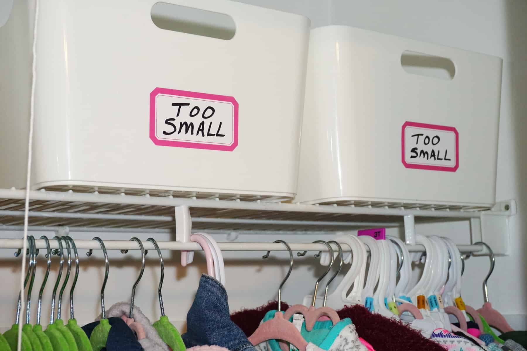 closet organizing