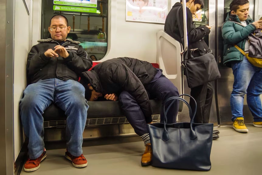 sleeping