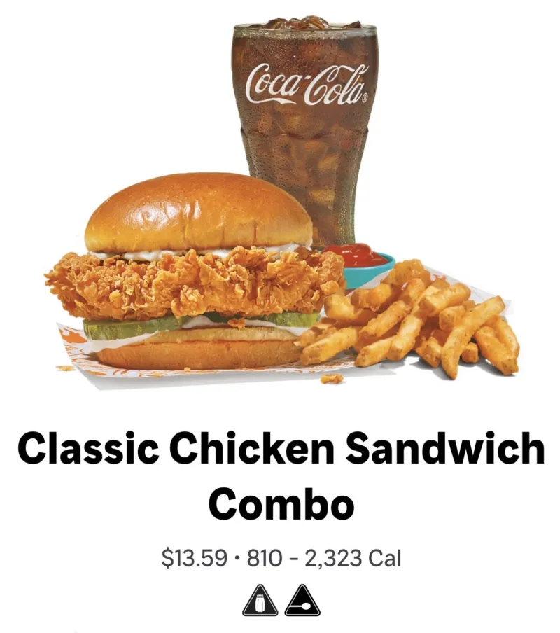 1768359618539_Popeyes website NYC menu STAinfo Classic Chicken Sandwich Combo